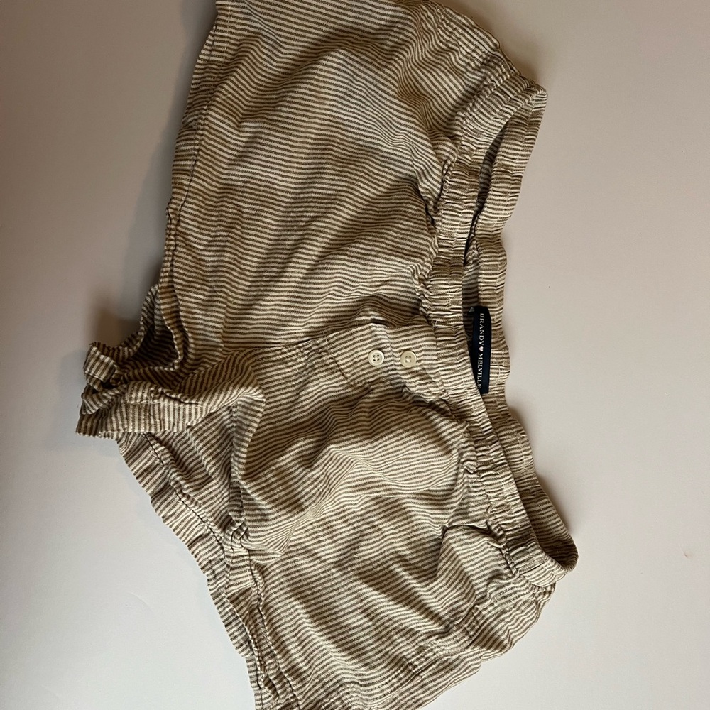 Striped Cotton Brandy Melville Shorts